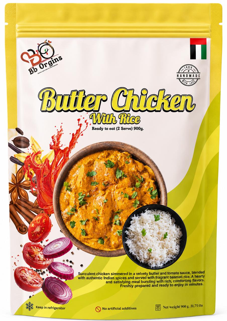 Butter Chicken with Basmati Rice